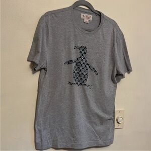 Munsingwear Gray Penguin Graphic Men's Tee